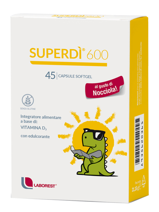 SUPERDI' 600 45 CAPSULE - Farmacia-flash.it