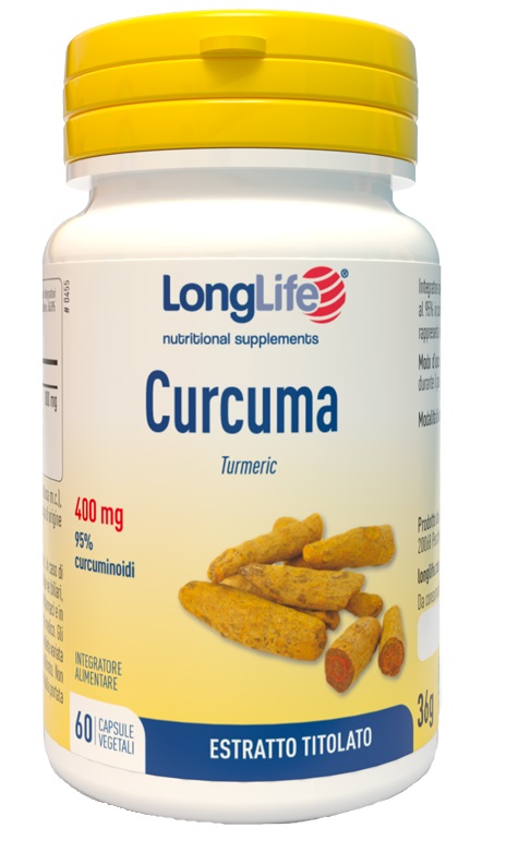 LONGLIFE CURCUMA 60 CAPSULE VEGETALI - Farmacia-flash.it