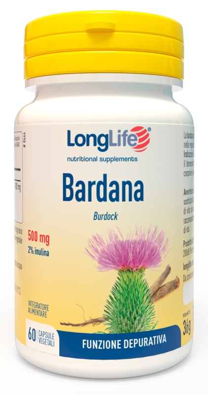 LONGLIFE BARDANA 60 CAPSULE VEGETALI - Farmacia-flash.it