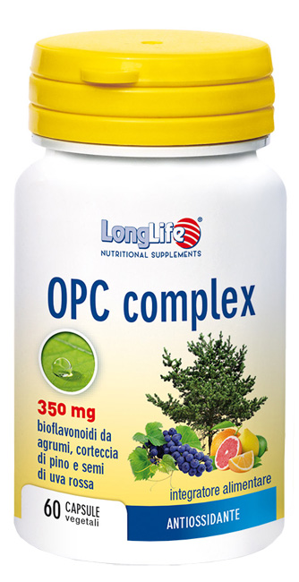 LONGLIFE OPC COMPLEX 60 CAPSULE VEGETALI - Farmacia-flash.it