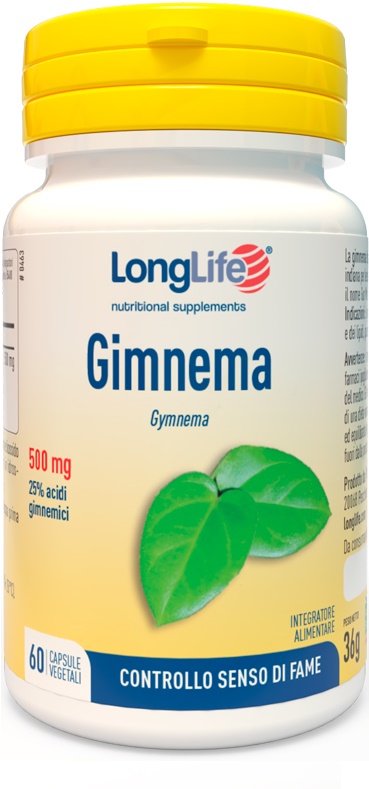 LONGLIFE GIMNEMA 60 CAPSULE VEGETALI - Farmacia-flash.it