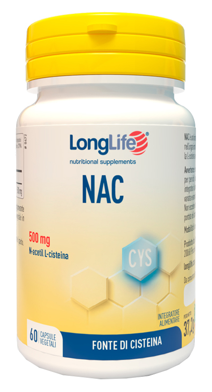 LONGLIFE NAC 60 CAPSULE VEGETALI - Farmacia-flash.it
