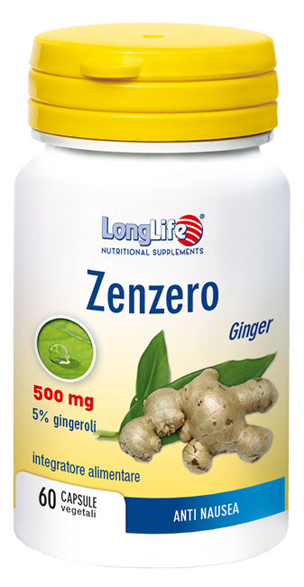 LONGLIFE ZENZERO 60 CAPSULE VEGETALI - Farmacia-flash.it