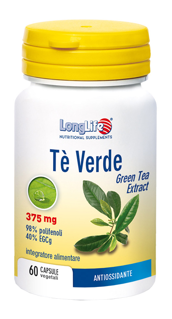 LONGLIFE TE VERDE 60 CAPSULE VEGETALI - Farmacia-flash.it