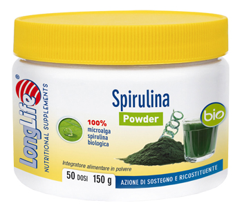 LONGLIFE SPIRULINA BIO 50 DOSI - Farmacia-flash.it