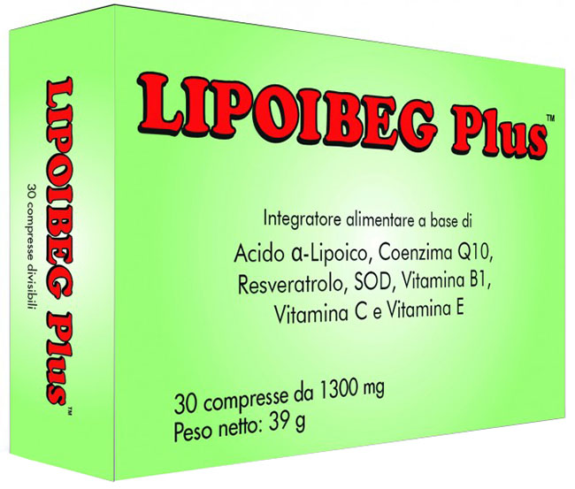 LIPOIBEG PLUS 30 COMPRESSE DA 1300 MG - Farmacia-flash.it