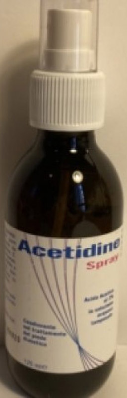 LOZIONE ALL'ACIDO ACETICO 2% IGIENIZZANTE ACETIDINE SPRAY DA125ML - Farmacia-flash.it