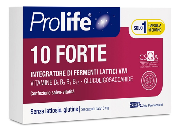 PROLIFE 10 FORTE 20 CAPSULE - Farmacia-flash.it