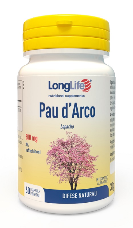 LONGLIFE PAU DARCO 60 CAPSULE VEGETALI - Farmacia-flash.it