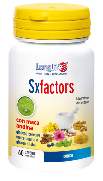 LONGLIFE SX FACTORS 60 CAPSULE VEGETALI - Farmacia-flash.it