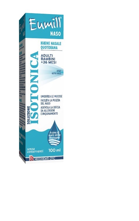 EUMILL NASO SPRAY SOLUZIONE ISOTONICA 100 ML - Farmacia-flash.it