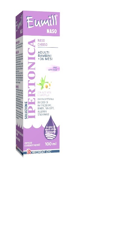 EUMILL NASO SPRAY SOLUZIONE IPERTONICA 100 ML - Farmacia-flash.it