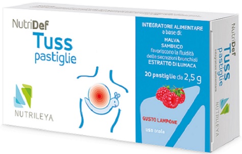 NUTRIDEF TUSS 20 PASTIGLIE LAMPONE - Farmacia-flash.it