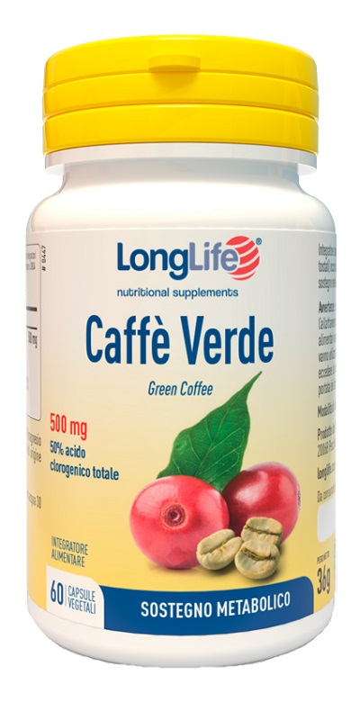 LONGLIFE CAFFE' VERDE 60 CAPSULE VEGETALI - Farmacia-flash.it