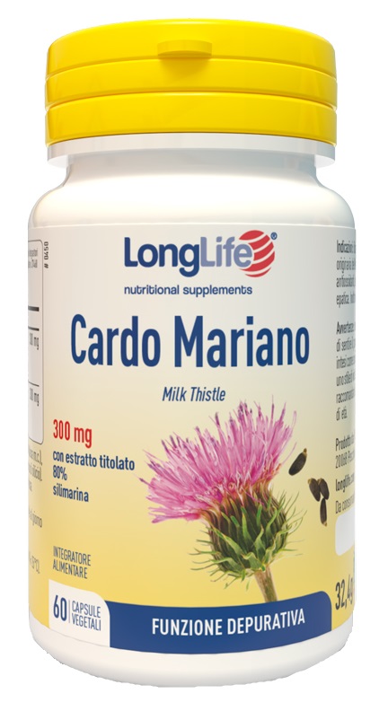 LONGLIFE CARDO MARIANO 60 CAPSULE - Farmacia-flash.it