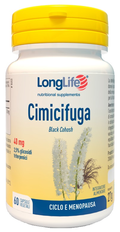 LONGLIFE CIMICIFUGA 60 CAPSULE - Farmacia-flash.it