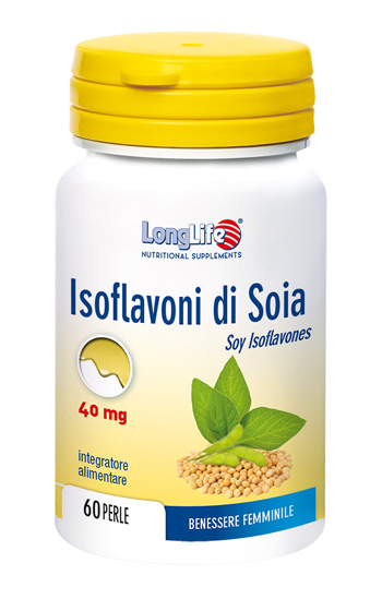 LONGLIFE ISOFLAVONI SOIA 60 PERLE - Farmacia-flash.it