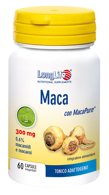 LONGLIFE MACA 60 CAPSULE - Farmacia-flash.it