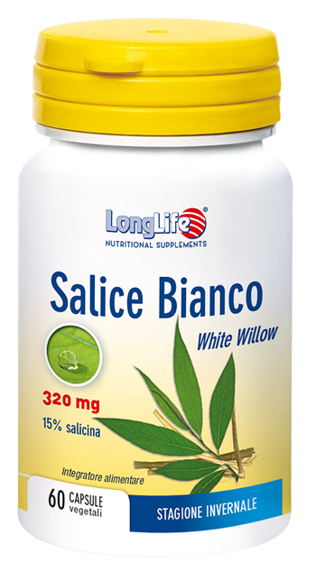 LONGLIFE SALICE BIANCO 60 CAPSULE VEGETALI - Farmacia-flash.it