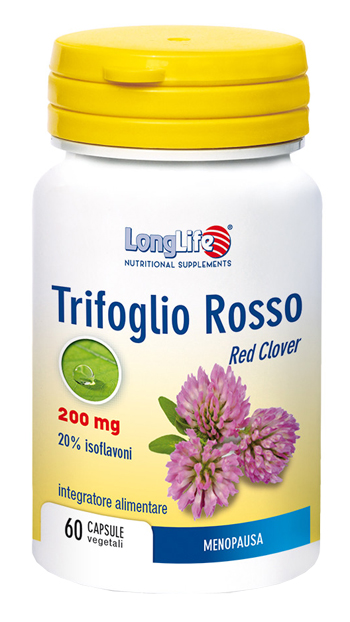 LONGLIFE TRIFOGLIO ROSSO 60 CAPSULE - Farmacia-flash.it