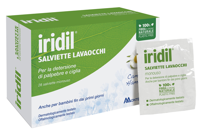 IRIDIL SALVIETTINE LAVAOCCHI 28 PEZZI - Farmacia-flash.it