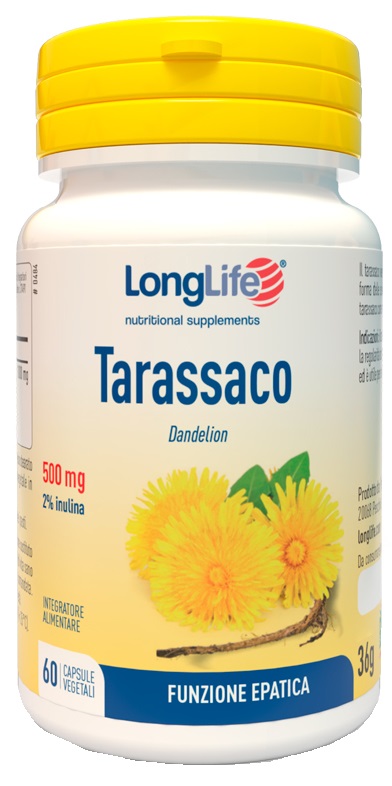 LONGLIFE TARASSACO 60 CAPSULE - Farmacia-flash.it