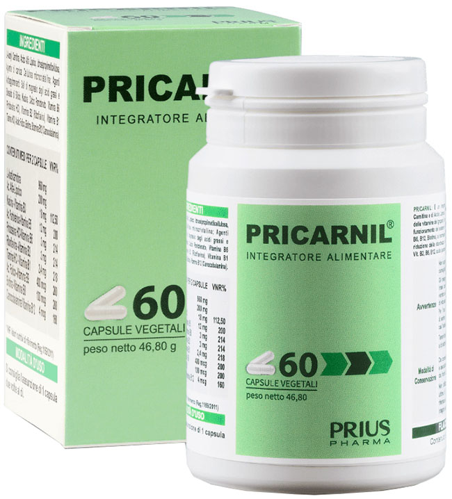 PRICARNIL 30 CAPSULE - Farmacia-flash.it