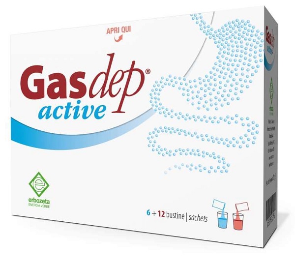 GASDEP ACTIVE 6+12 BUSTINE - Farmacia-flash.it