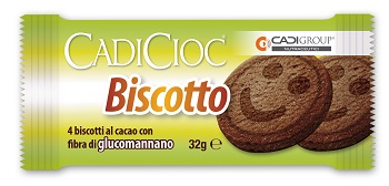 CADICIOC BISCOTTO CACAO 4 PEZZI 8 G - Farmacia-flash.it