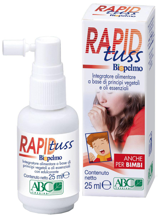 BIOPELMO RAPID TUSS SPRAY 25 ML - Farmacia-flash.it