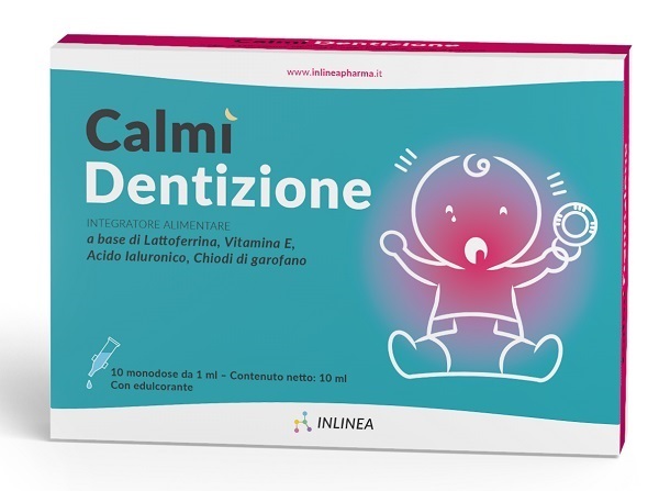 CALMI' DENTIZIONE 10 FLACONCINI MONODOSE DA 1 ML - Farmacia-flash.it
