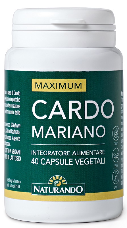 MAXIMUM CARDO MARIANO 40 CAPSULE - Farmacia-flash.it