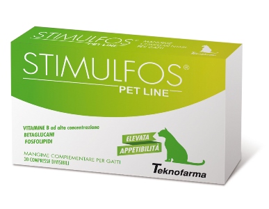 STIMULFOS PET LINE GATTO MANGIME COMPLEMENTARE SCATOLA 30 COMPRESSE - Farmacia-flash.it