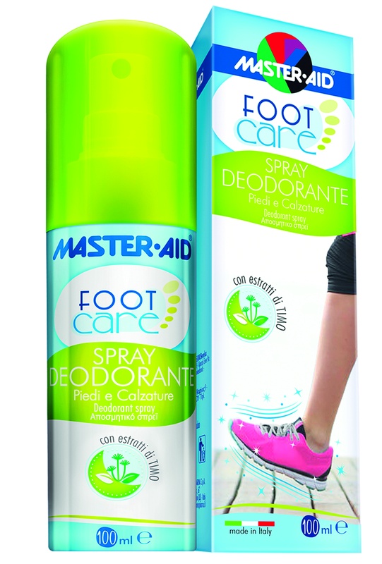 MASTER-AID FOOT CARE SPRAY DEODORANTE 100 ML - Farmacia-flash.it