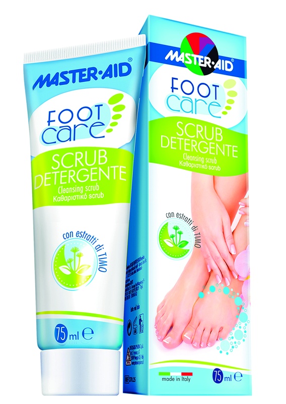 MASTER-AID FOOTCARE DETERGENTE SCRUB PER PIEDI 75 ML L4 - Farmacia-flash.it