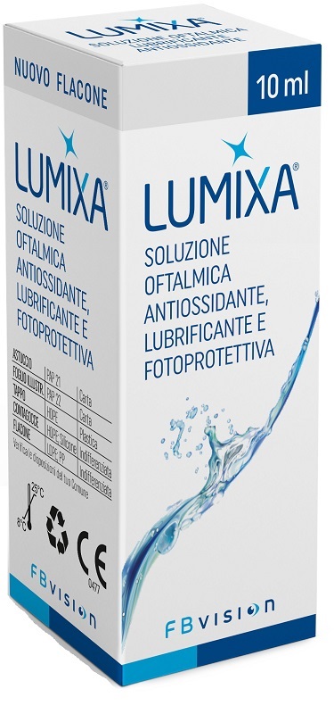 LUMIXA SOLUZIONE OFTALMICA LUBRIFICANTE ANTIOSSIDANTE 10 ML - Farmacia-flash.it