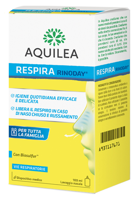 AQUILEA RESPIRA RINODAY 100 ML - Farmacia-flash.it