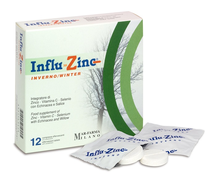 INFLUZINC INVERNO 12 COMPRESSE EFFERVESCENTI - Farmacia-flash.it