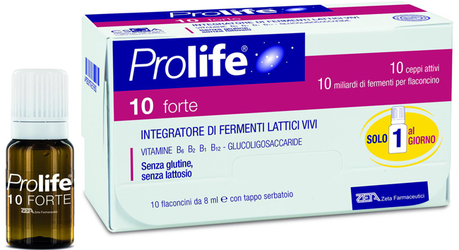 PROLIFE 10 FORTE 10 FLACONCINI DA 8 ML - Farmacia-flash.it