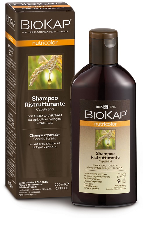 BIOKAP NUTRICOLOR SHAMPOO RISTRUTTURANTE 200 ML - Farmacia-flash.it