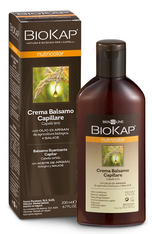 BIOKAP NUTRICOLOR CREMA BALSAMO CAPILLARE 200 ML - Farmacia-flash.it