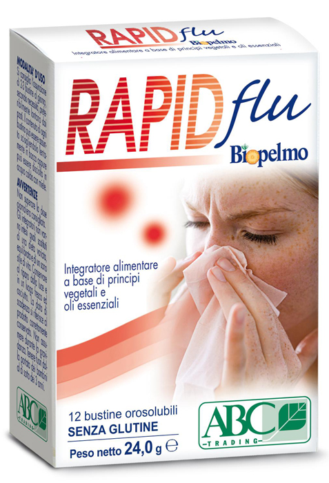 RAPID FLU BIOPELMO 12 BUSTINE - Farmacia-flash.it