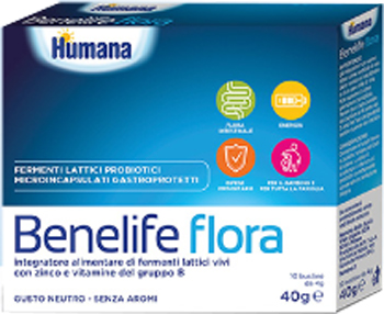 BENELIFE FLORA 10 BUSTINE DA 4 G - Farmacia-flash.it