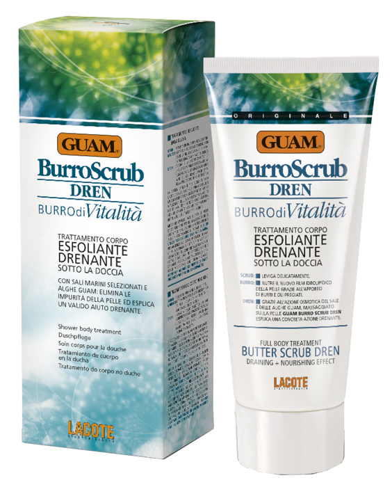 GUAM BURRO SCRUB DREN 200 ML - Farmacia-flash.it