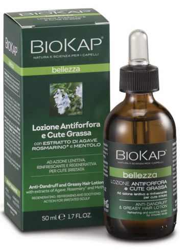 BIOKAP LOZIONE ANTIFORFORA E CUTE GRASSA 50 ML - Farmacia-flash.it