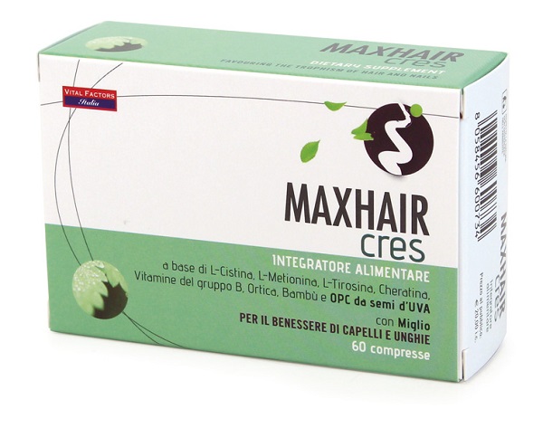 MAX HAIR CRES 60CPR - Farmacia-flash.it