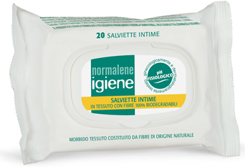 NORMALENE IGIENE SALVIETTE INTIME 20 PEZZI - Farmacia-flash.it