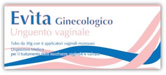 EVITA GINECOLOG UNGUENTO VAGINALE TUBO DA 30 G + 6 APPLICATORI VAGINALI MONOUSO - Farmacia-flash.it
