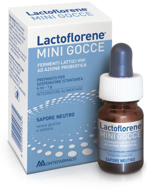 LACTOFLORENE MINI GOCCE 6 ML + BUSTINA DA 1 G - Farmacia-flash.it