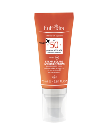 EUPHIDRA KALEIDO UV SYSTEM CREMA SOLARE CORPO 50+ INVISIBLE - Farmacia-flash.it